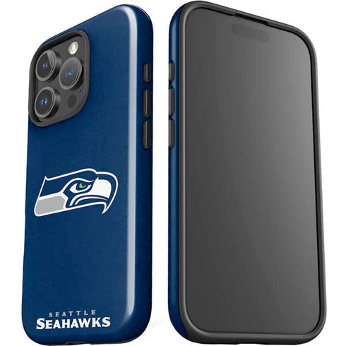NFL Seattle Seahawks Distressed iPhone 16 Pro Impact Case